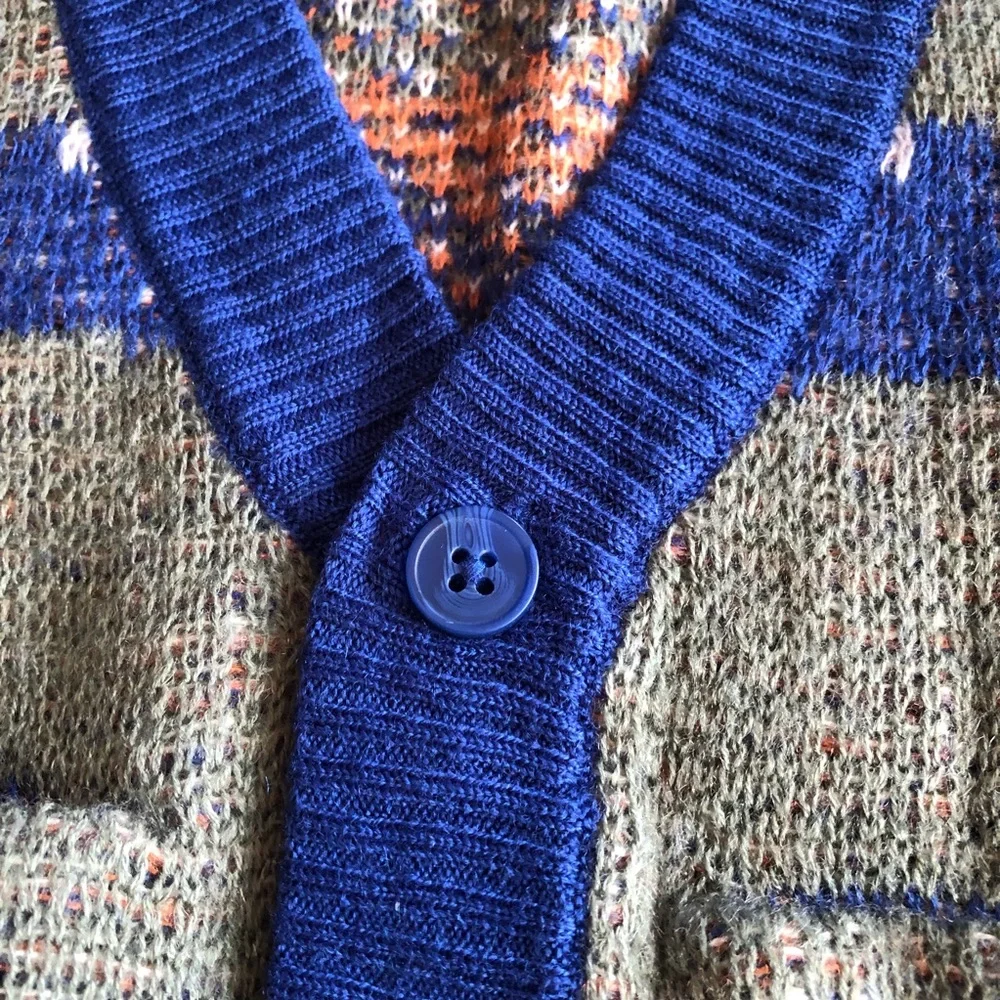 STEM Size 2 Toddler Abstract Oversized Grandpa Cardigan with Pockets. NWT